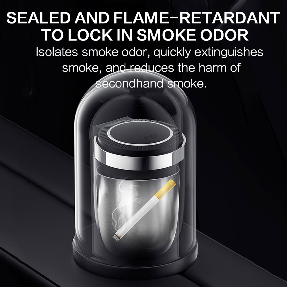 Auto-Aschenbecher mit LED-Lich – Vape Decoration Bewertung und Preis